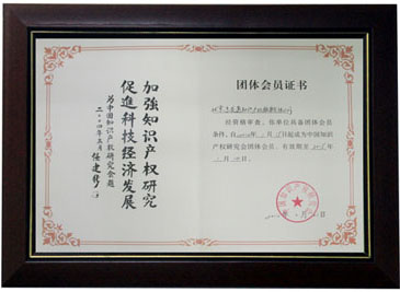 中國知識產(chǎn)權(quán)研究會團體會員